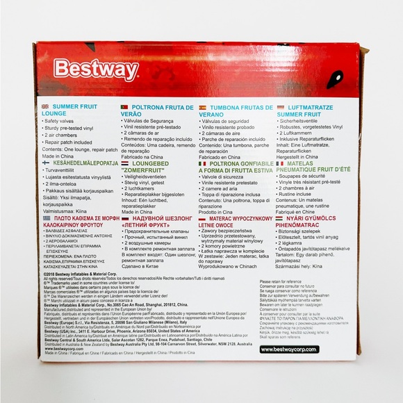 BNIB Bestway Watermelon Pool Float Lounge - Picture 2 of 9